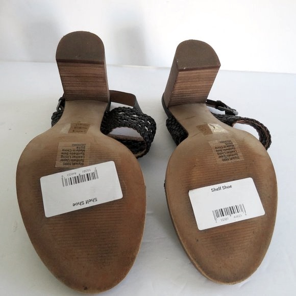 MADEWELL $158 The Basketweave High-Heel Sandal Size 8 - Picture 7 of 7